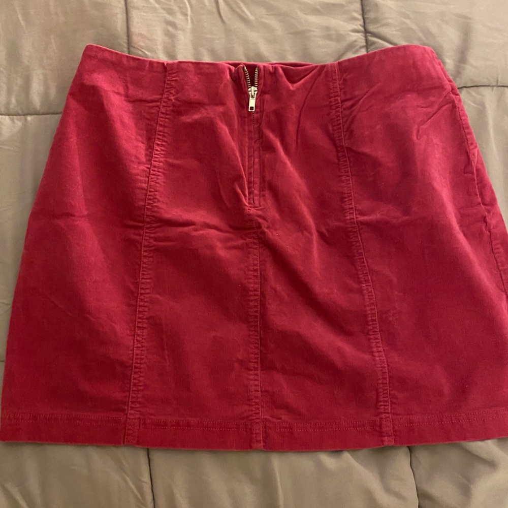 Pink skirt